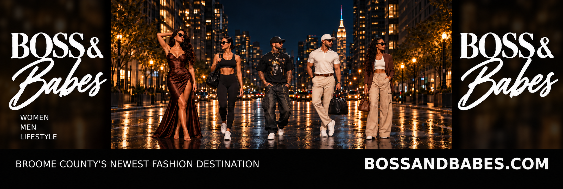 Boss & Babes fashion banner artwork