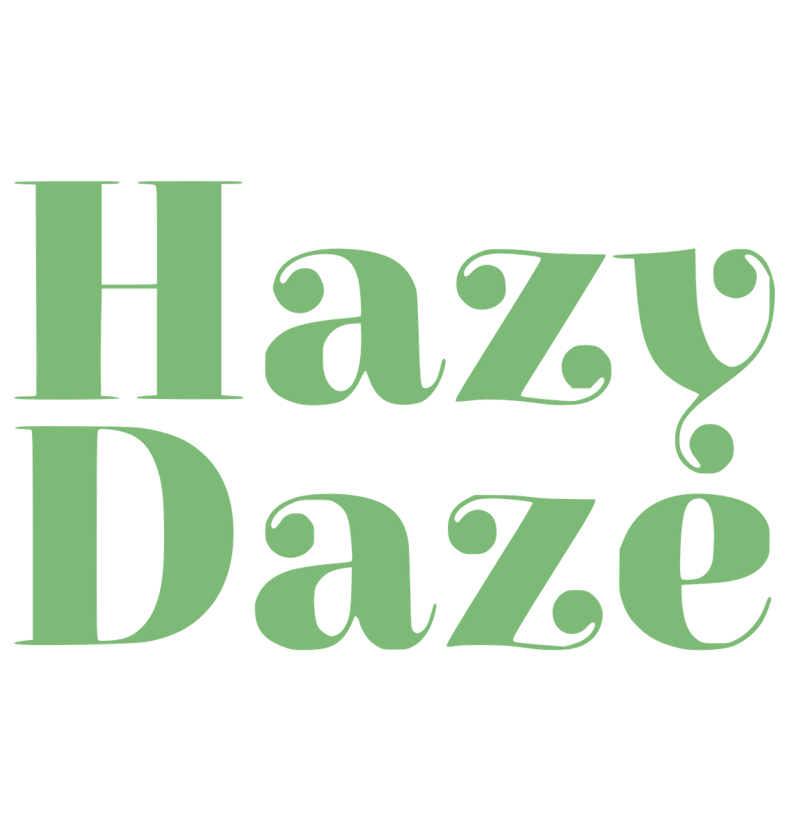 Hazy Daze logo