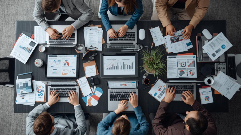 Q Design Studio working on website strategy and digital planning