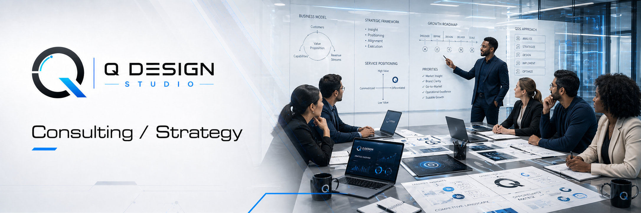 Q Design Studio consultation strategy review