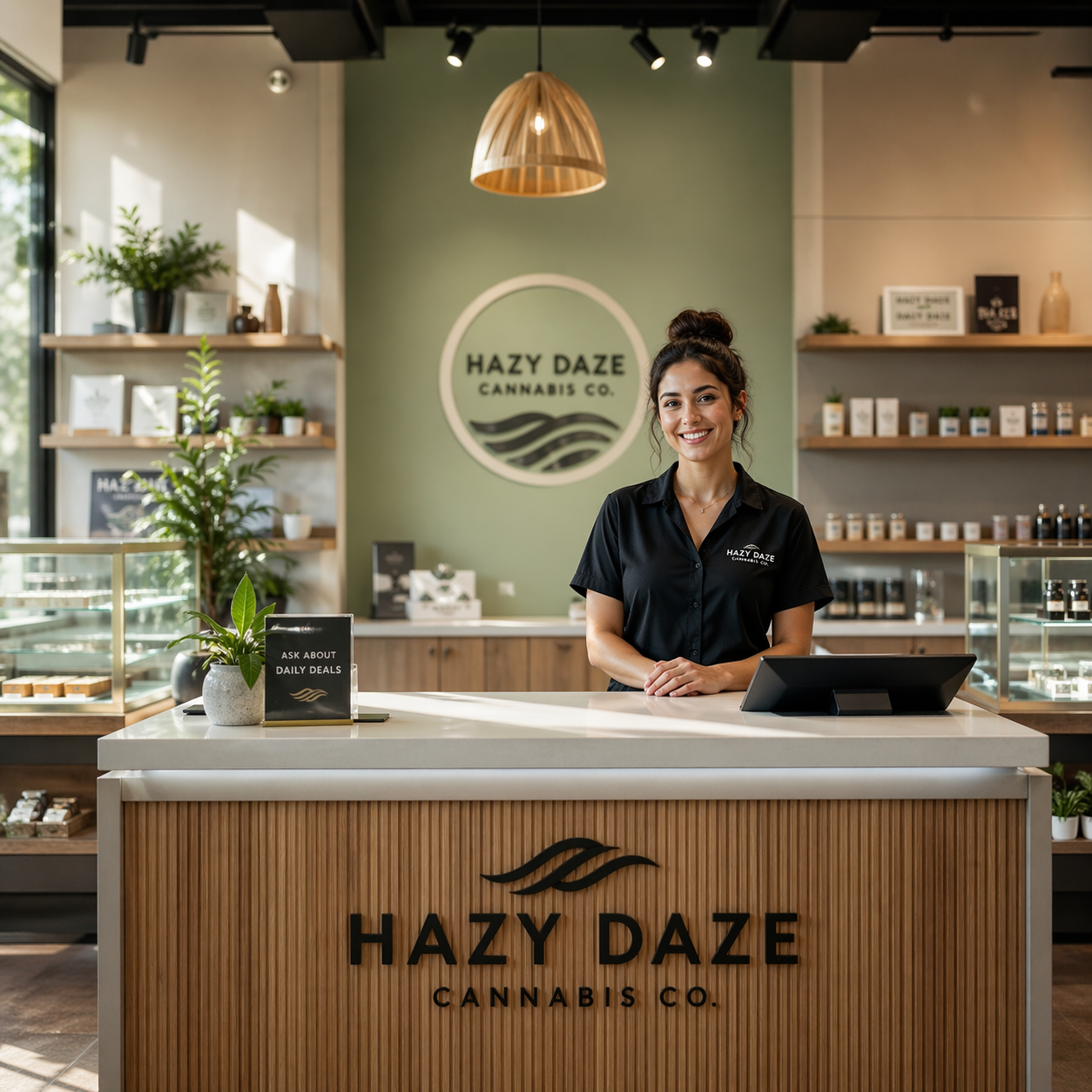 Hazy Daze smoke shop and cannabis-adjacent retail digital presence case study